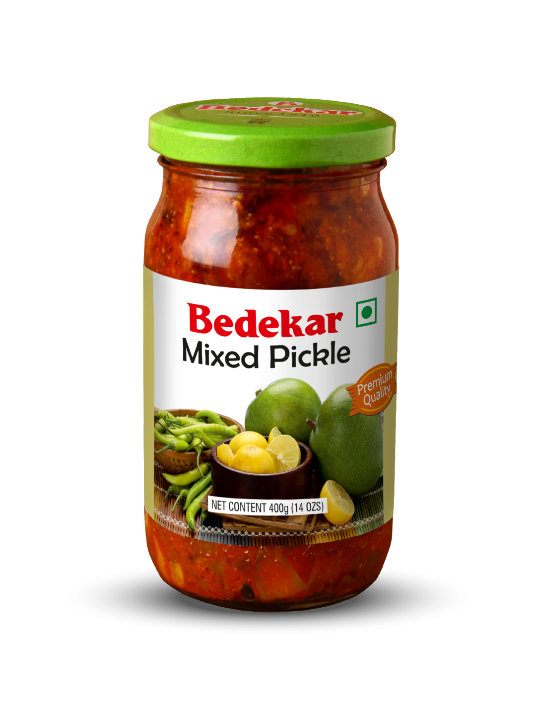 BEDEKAR MIXED PICKLE 400G